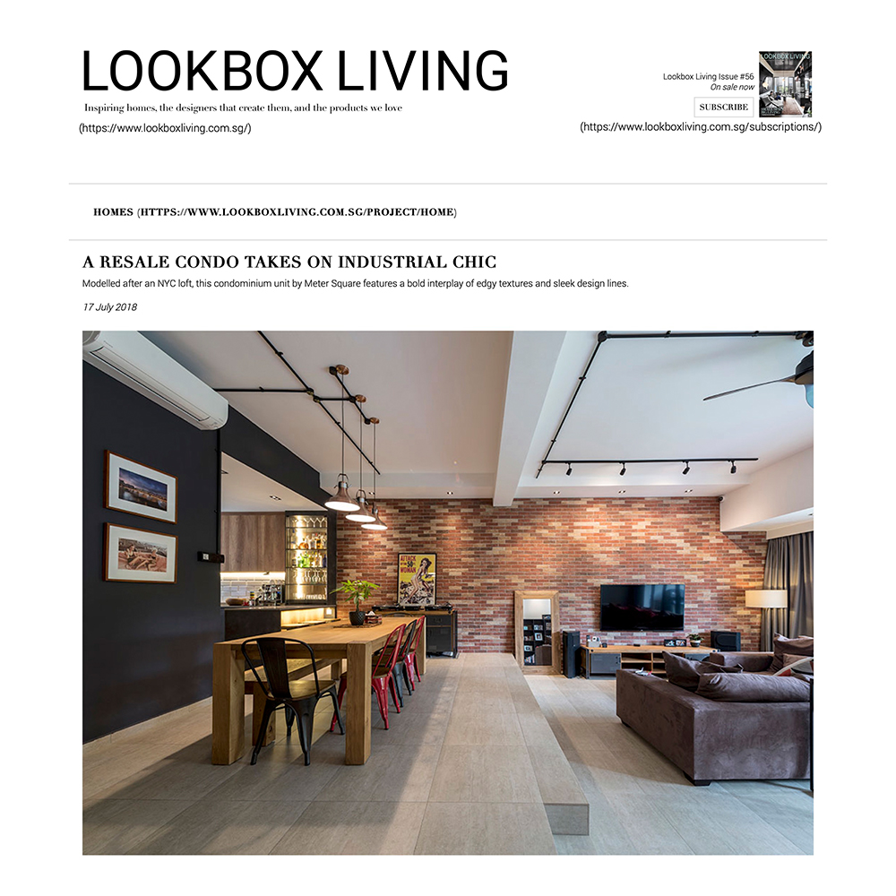 A Resale Condo Takes On Industrial Chic