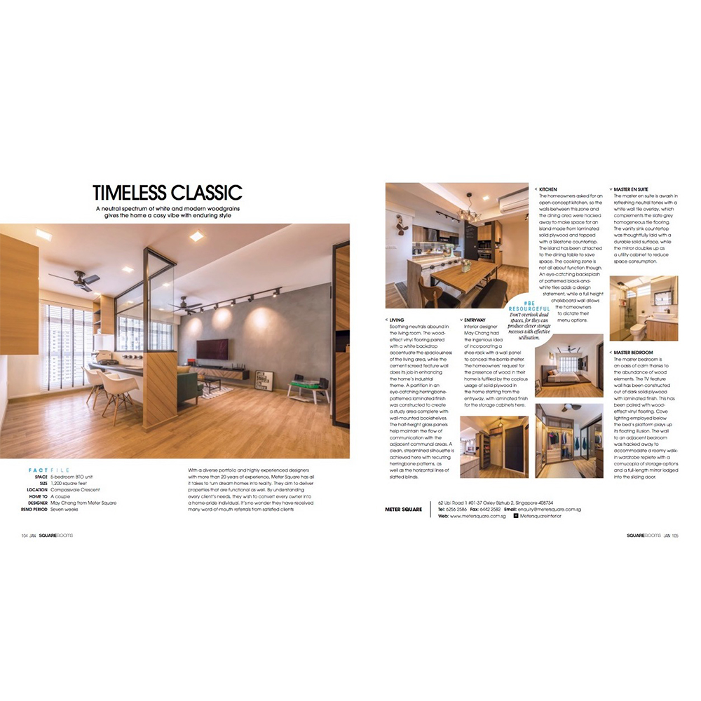 Featured in Squarerooms - Jan 2017